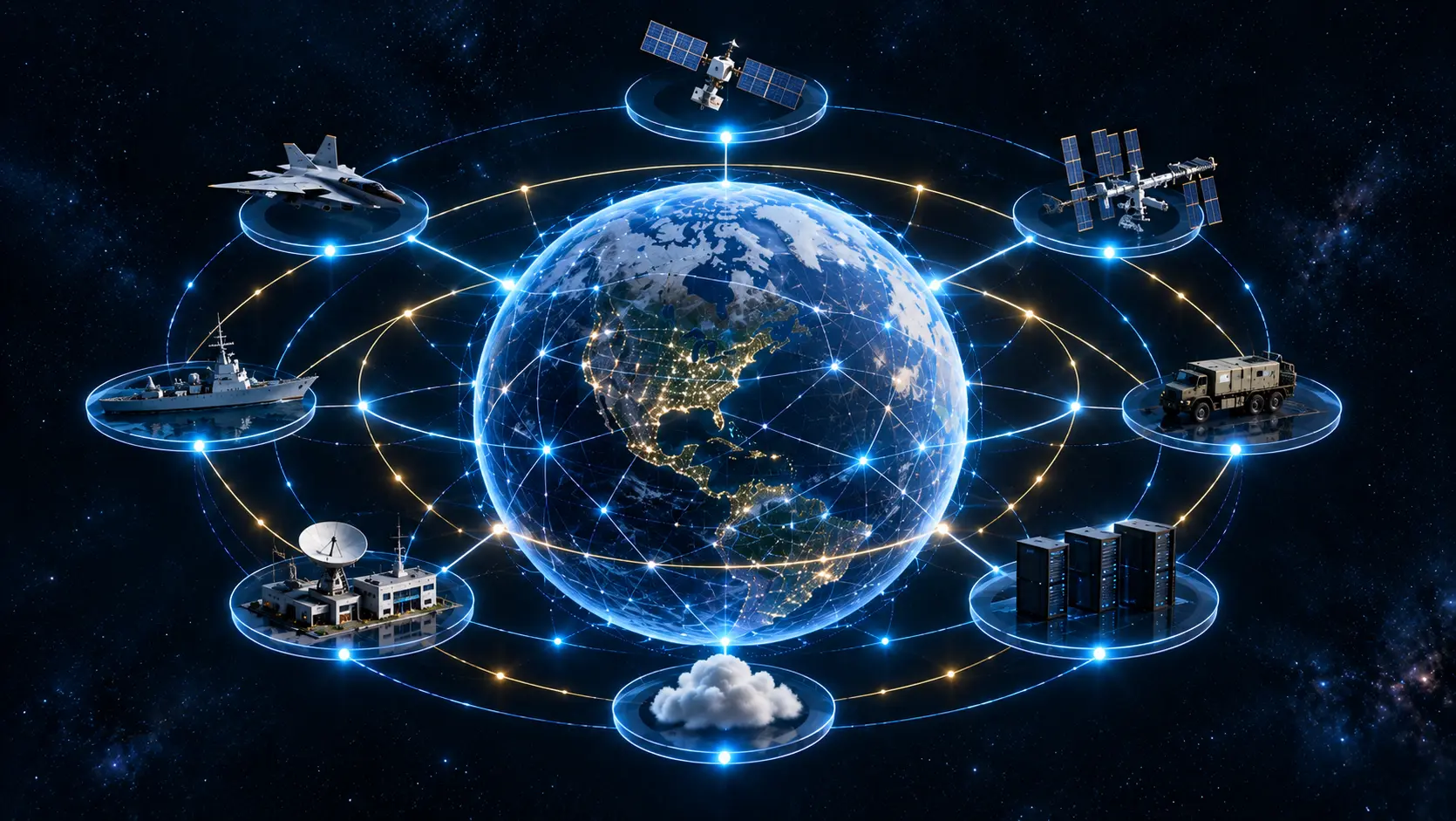 Connected mission ecosystem around Earth